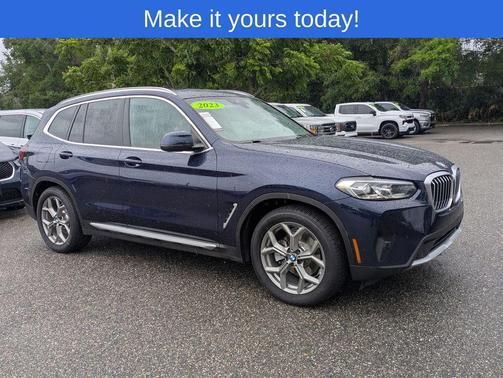 Blue 2022 BMW X3 sDrive30i