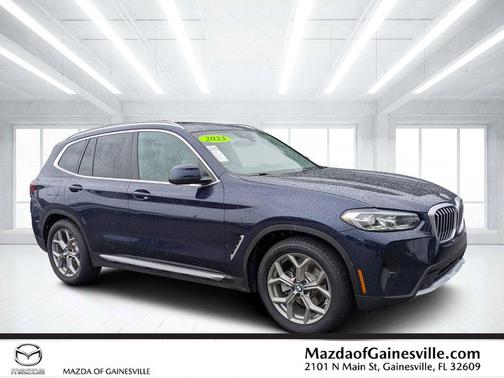 Blue 2022 BMW X3 sDrive30i
