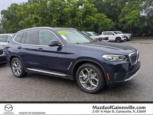 Blue 2022 BMW X3 sDrive30i