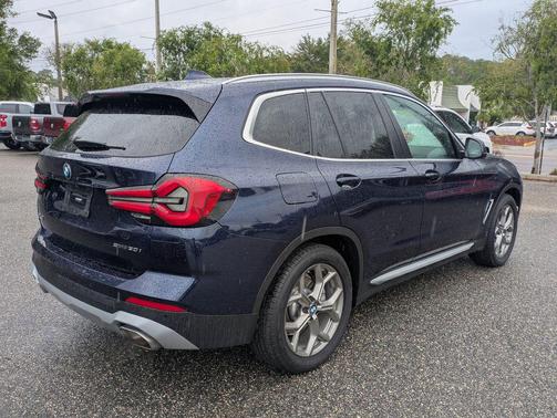 Blue 2022 BMW X3 sDrive30i