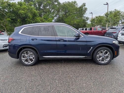 Blue 2022 BMW X3 sDrive30i