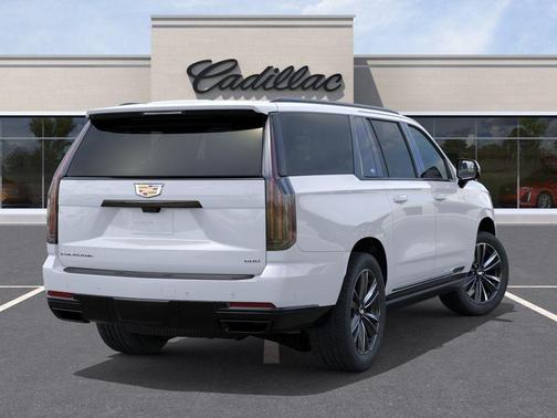 Vibrant White 2026 Cadillac Escalade ESV Sport