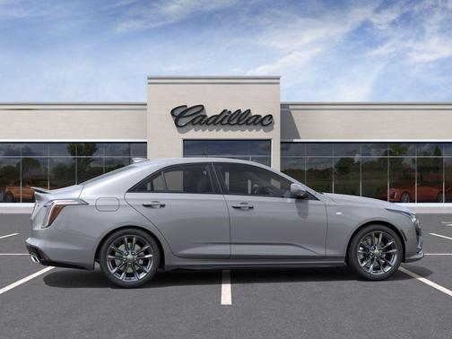 Silver Metallic 2026 Cadillac CT4 Sport