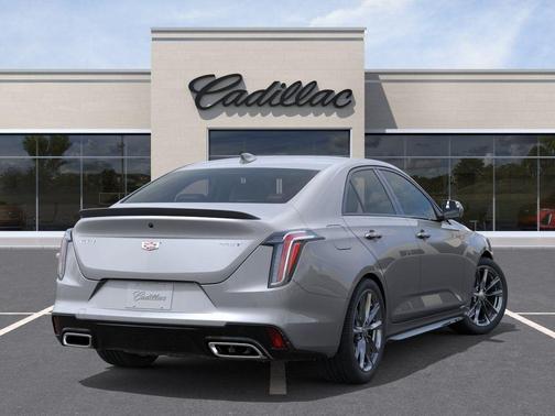 Silver Metallic 2026 Cadillac CT4 Sport