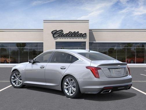 Silver Metallic 2026 Cadillac CT5 Premium Luxury AWD