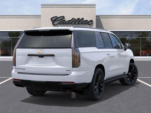 Vibrant White 2026 Cadillac Escalade ESV Platinum Sport