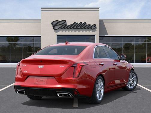 Radiant Red 2026 Cadillac CT4 Luxury