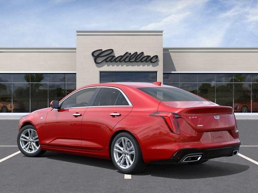 Radiant Red 2026 Cadillac CT4 Luxury