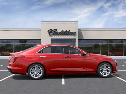 Radiant Red 2026 Cadillac CT4 Luxury