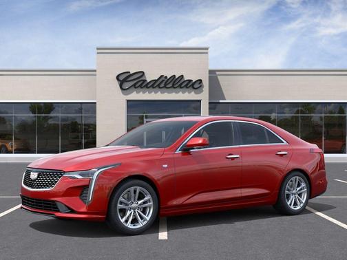 Radiant Red 2026 Cadillac CT4 Luxury