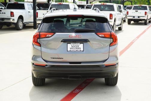 Satin Steel Metallic 2021 GMC Terrain SLT
