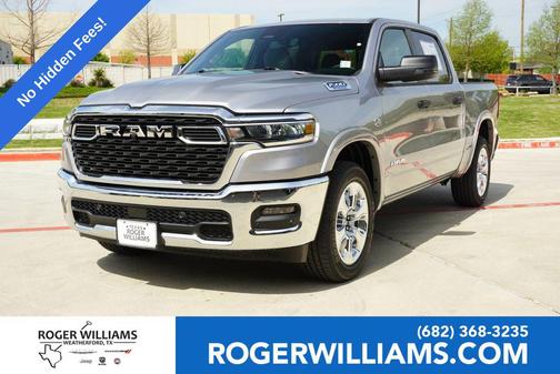 Billet Silver Metallic Clearcoat 2026 RAM 1500 Big Horn/Lone Star