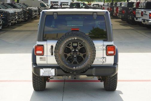 Silver Zynith Clearcoat 2023 Jeep Wrangler Sport