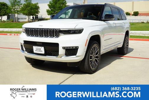 Bright White Clearcoat 2025 Jeep Grand Cherokee L Summit Reserve