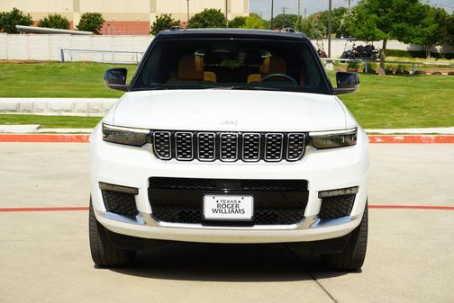 Bright White Clearcoat 2025 Jeep Grand Cherokee L Summit Reserve