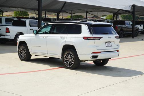 Bright White Clearcoat 2025 Jeep Grand Cherokee L Summit Reserve