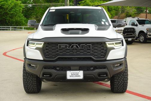 Bright White Clearcoat 2026 RAM 1500 RHO Crew Cab 4x4 5'7' Box