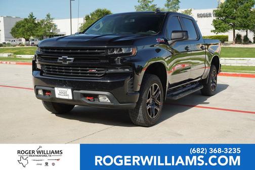 Black 2021 Chevrolet Silverado 1500 LT Trail Boss