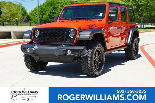 Firecracker Red Clearcoat 2025 Jeep Wrangler Willys