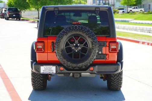 Firecracker Red Clearcoat 2025 Jeep Wrangler Willys