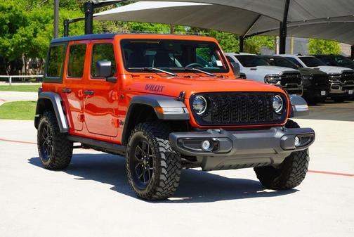 Firecracker Red Clearcoat 2025 Jeep Wrangler Willys