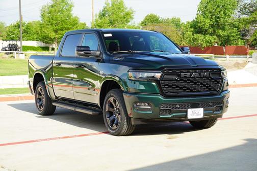 Serrano Green Metallic 2026 RAM 1500 Big Horn/Lone Star