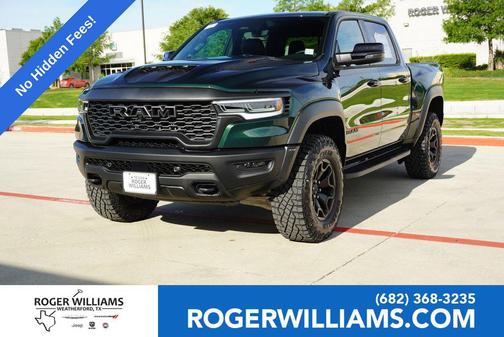 Serrano Green Metallic 2026 RAM 1500 RHO Crew Cab 4x4 5'7' Box