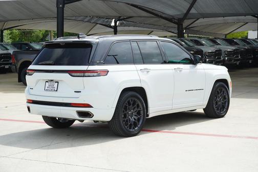 Bright White Clearcoat 2025 Jeep Grand Cherokee Summit