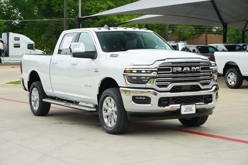 Bright White Clearcoat 2026 RAM 2500 Laramie Crew Cab 4x4 6'4' Box