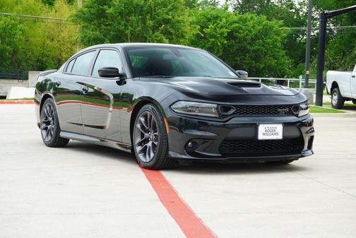 Pitch Black Clearcoat 2023 Dodge Charger R/T Scat Pack