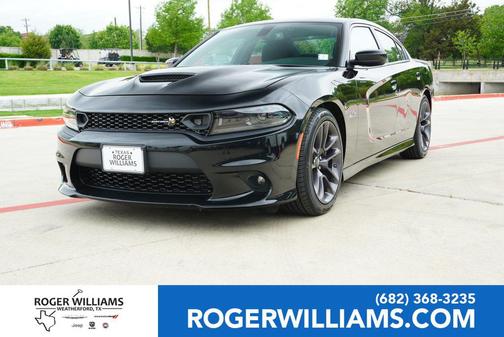 Pitch Black Clearcoat 2023 Dodge Charger R/T Scat Pack