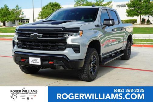 Sterling Gray Metallic 2024 Chevrolet Silverado 1500 LT Trail Boss