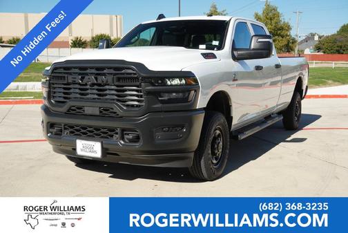 Bright White Clearcoat 2026 RAM 2500 Tradesman Crew Cab 4x4 8' Box