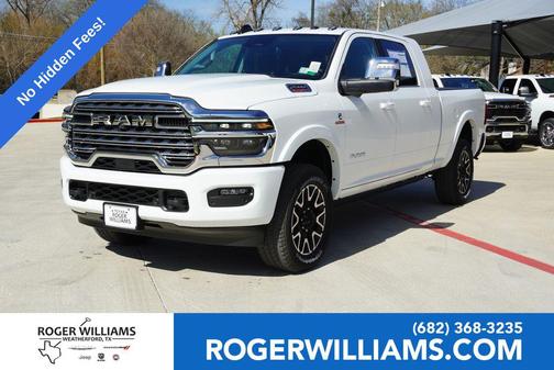 Bright White Clearcoat 2026 RAM 2500 Longhorn Truck