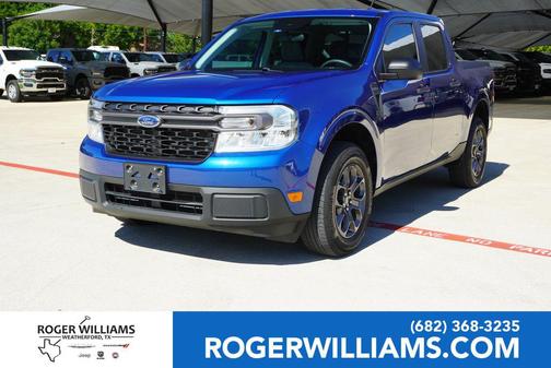 Atlas Blue Metallic 2024 Ford Maverick XLT
