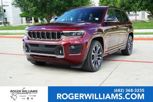 Velvet Red Pearlcoat 2024 Jeep Grand Cherokee Overland
