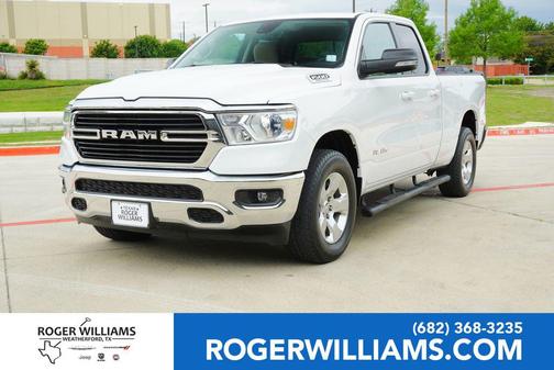 Bright White Clearcoat 2021 RAM 1500 Big Horn/Lone Star