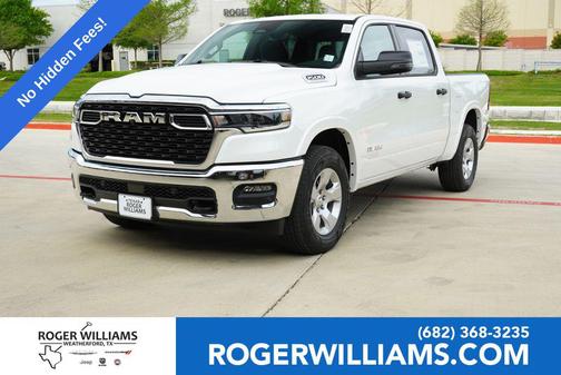 Bright White Clearcoat 2026 RAM 1500 Big Horn/Lone Star