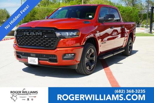 Molten Red Pearlcoat 2026 RAM 1500 Big Horn/Lone Star