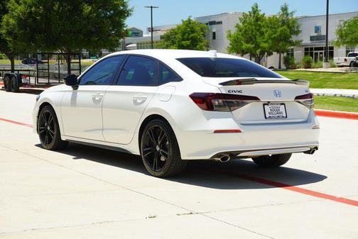 Platinum White Pearl 2026 Honda Civic Si Base