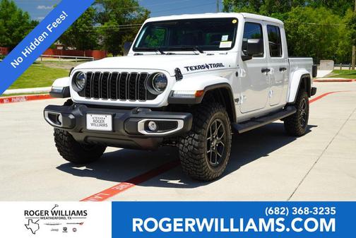 Bright White Clearcoat 2026 Jeep Gladiator Texas Trail 4x4