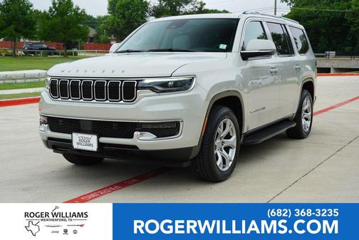 Luxury White Pearlcoat 2022 Jeep Wagoneer Series I 4x4