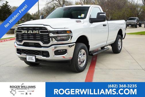 Bright White Clearcoat 2026 RAM 2500 Tradesman Regular Cab 4x4 8' Box