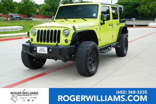 Hypergreen Clearcoat 2016 Jeep Wrangler Unlimited Rubicon