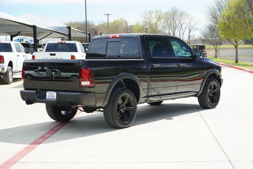 Diamond Black Crystal Pearlcoat 2024 RAM 1500 Classic Warlock Crew Cab 4x4 5'7' Box