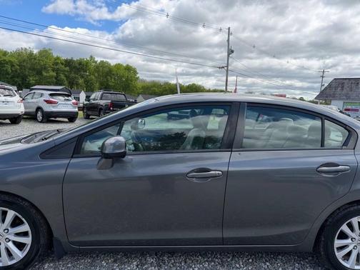 Gray 2012 Honda Civic EX