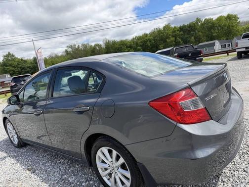Gray 2012 Honda Civic EX