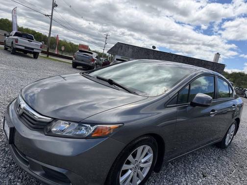 Gray 2012 Honda Civic EX