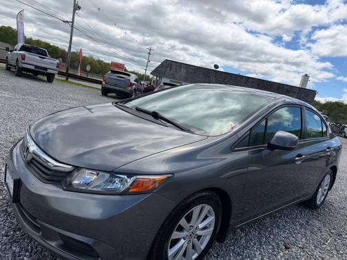 Gray 2012 Honda Civic EX