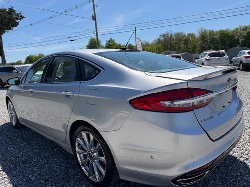 Ingot Silver 2017 Ford Fusion Platinum